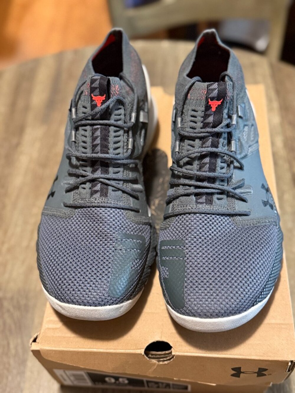 Under Armour Project Rock 2 Training Shoes Size 9.5
